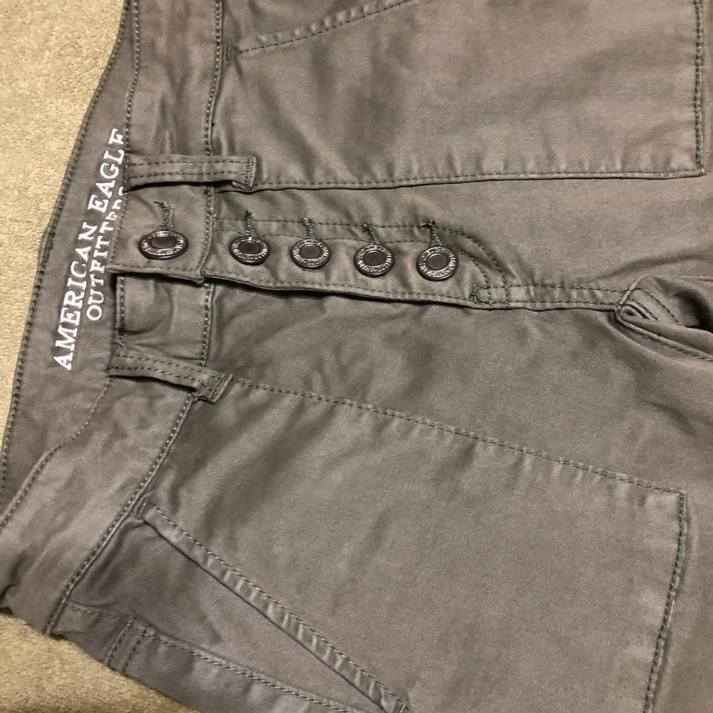 American Eagle Military style Jeggings.